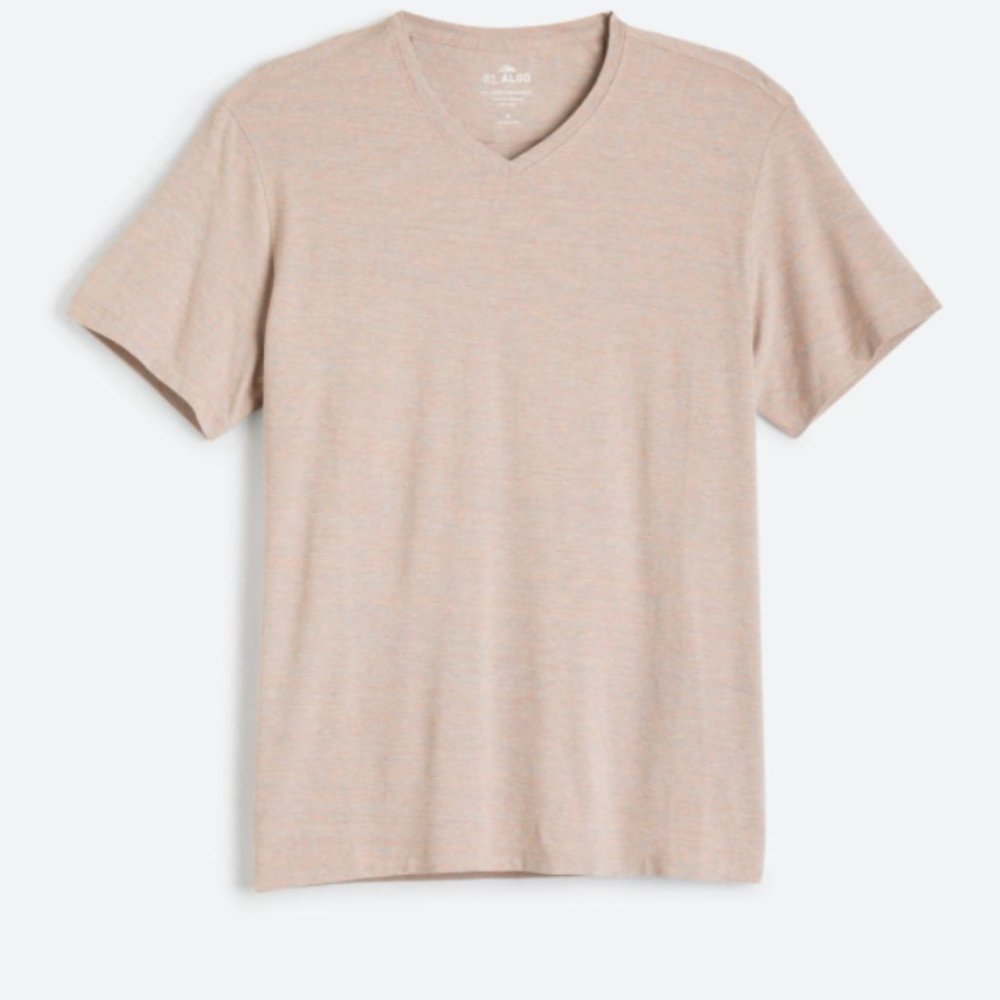 Light red dri-fit performance workout shirt size S